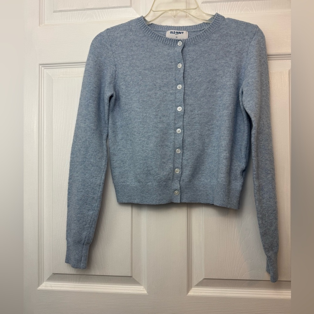Old Navy Women's Light Blue Cardigan